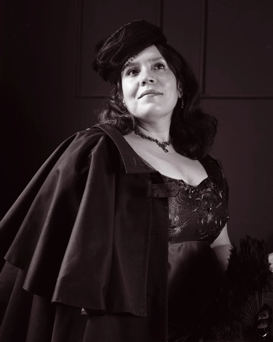 Retrato con vestuario histórico de Vestuario Antiguo