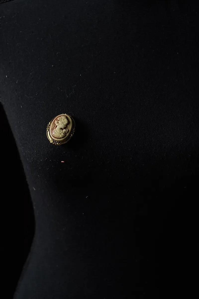 Broche camea