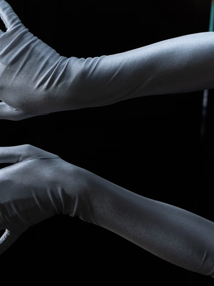 Guantes grises