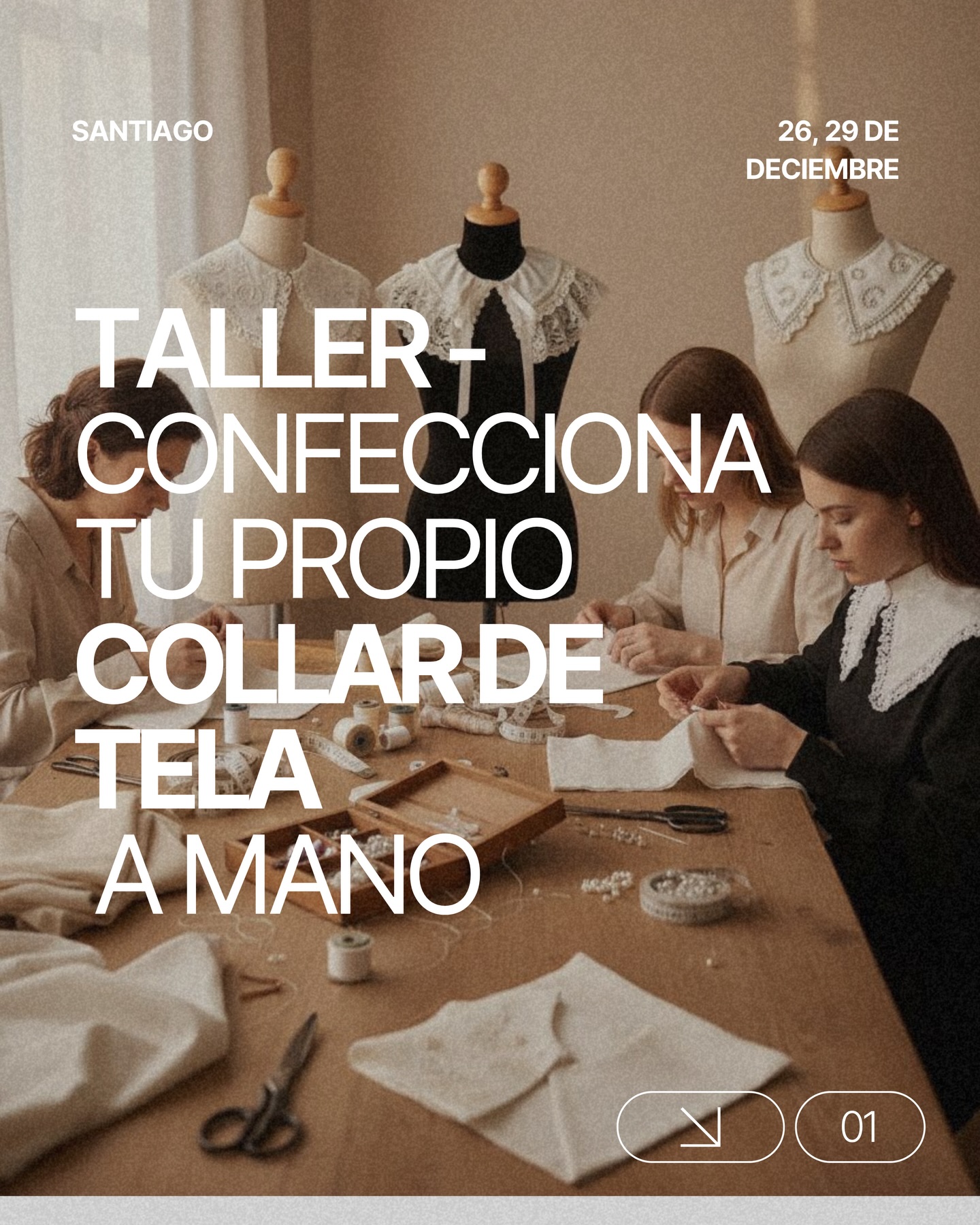 Publicación de Instagram de vestuario.antiguo