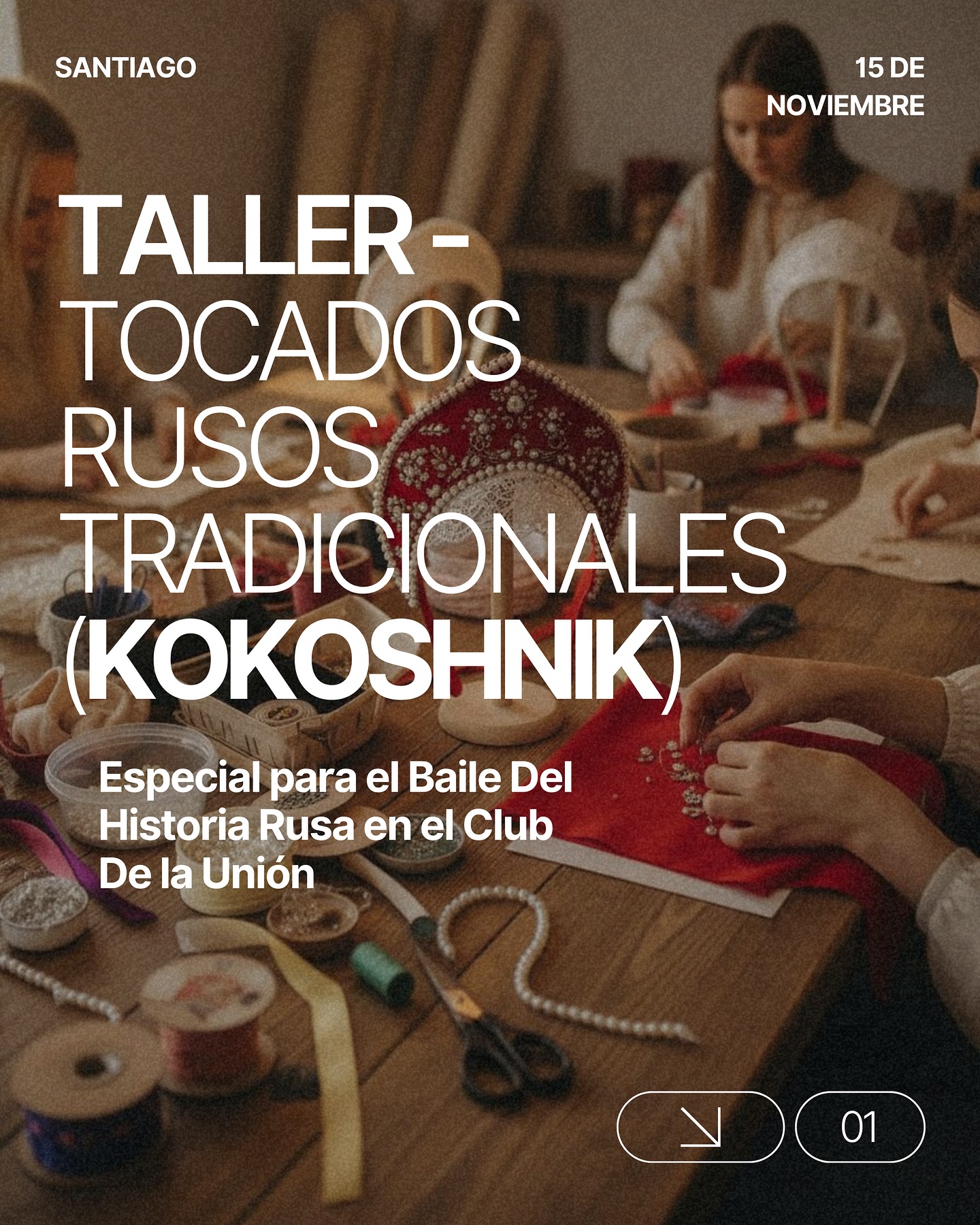 Publicación de Instagram de vestuario.antiguo