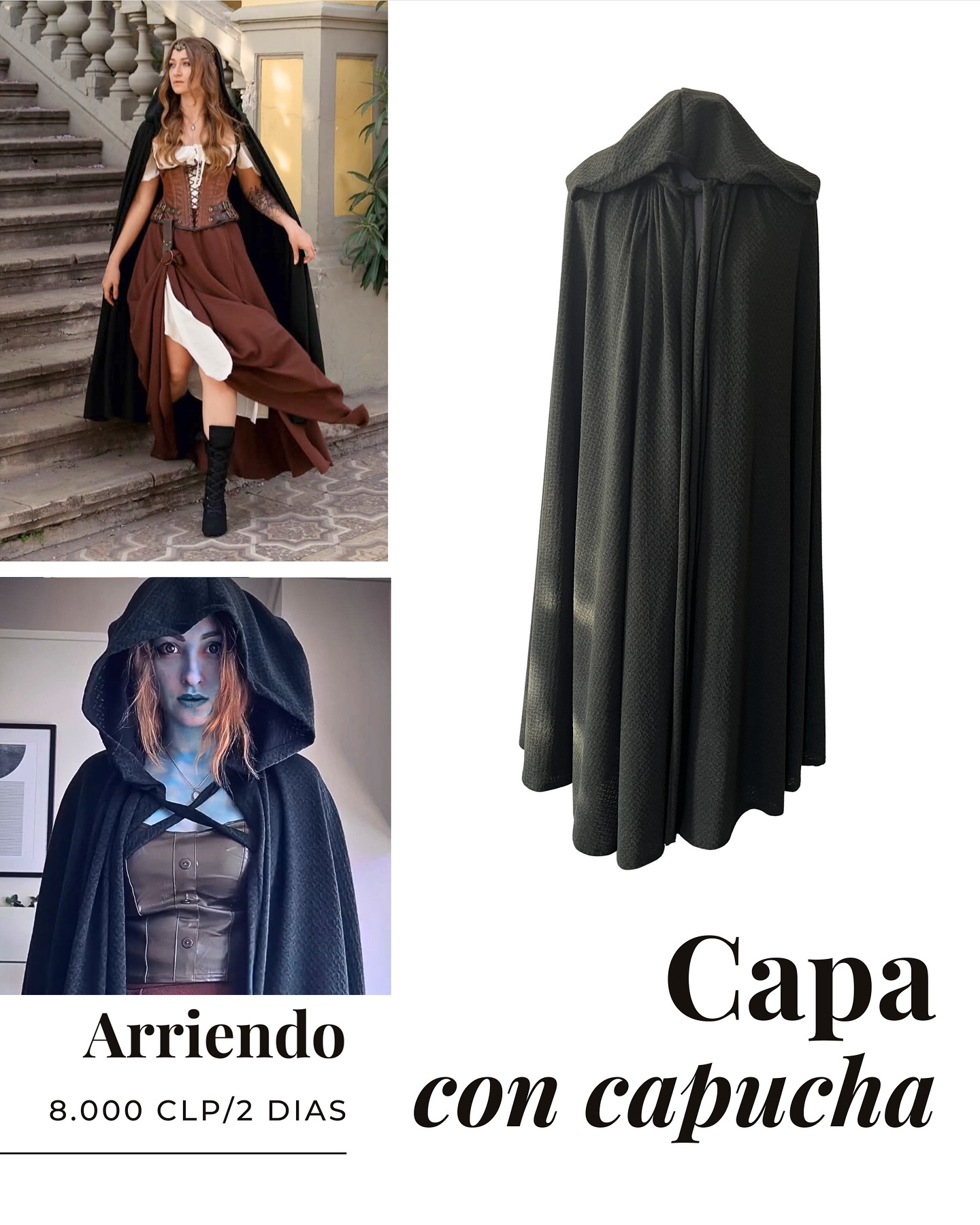 Publicación de Instagram de vestuario.antiguo