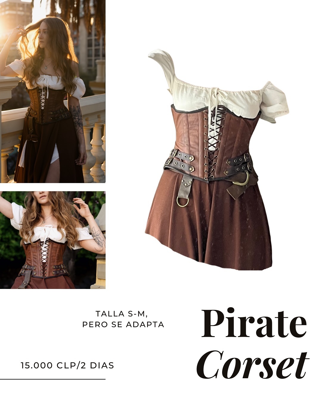 Publicación de Instagram de vestuario.antiguo